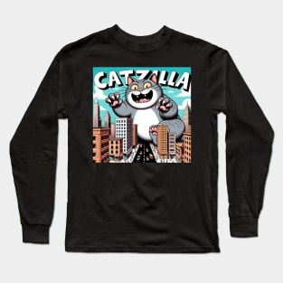 Catzilla Long Sleeve T-Shirt